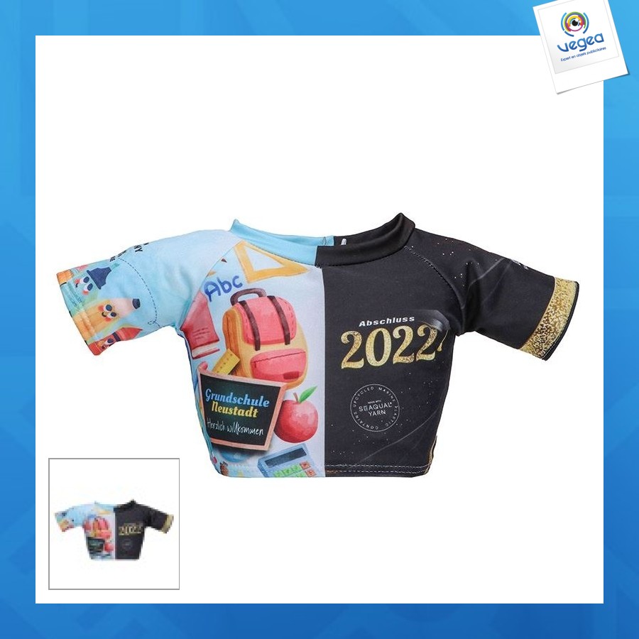 T-shirt allemagne sublimé pour peluch - taille m - mbw