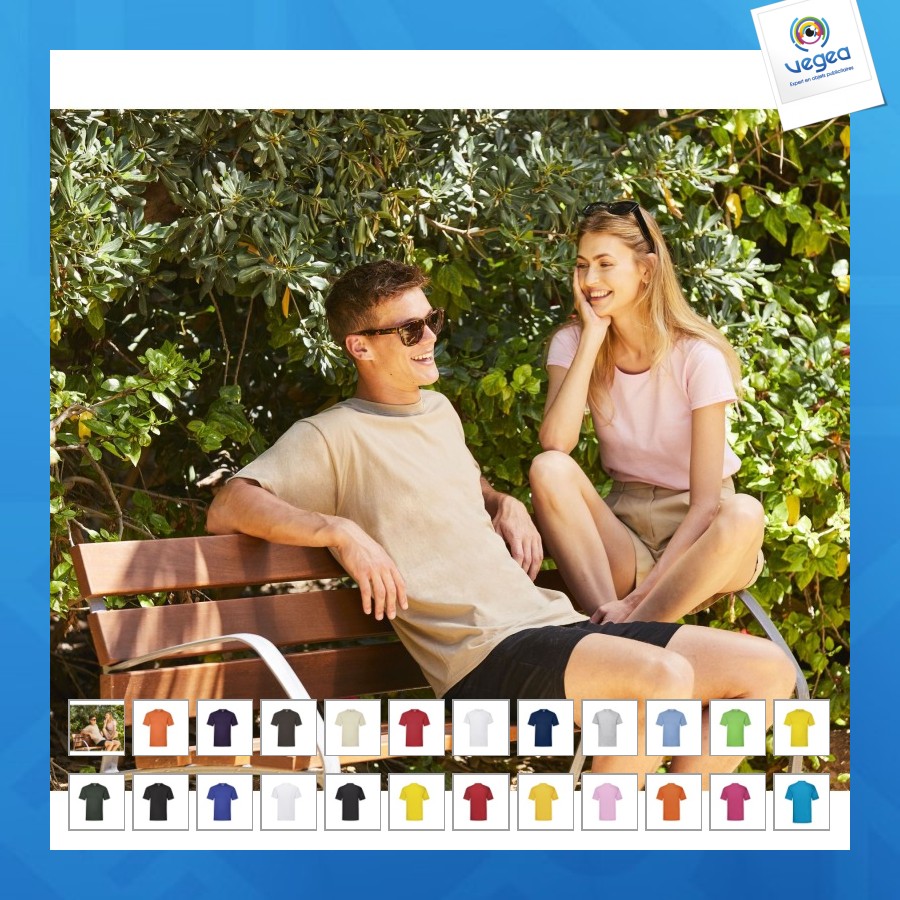 T-shirt personalizable col rond 160g