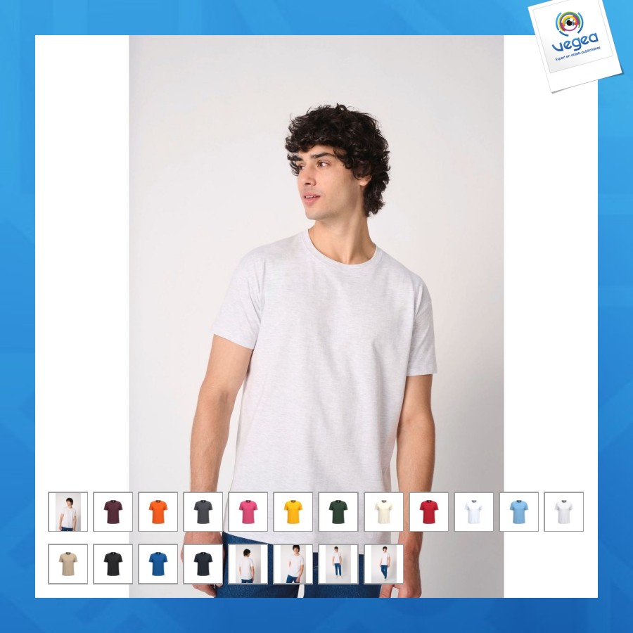 T-shirt personalizable homme 190g/m²
