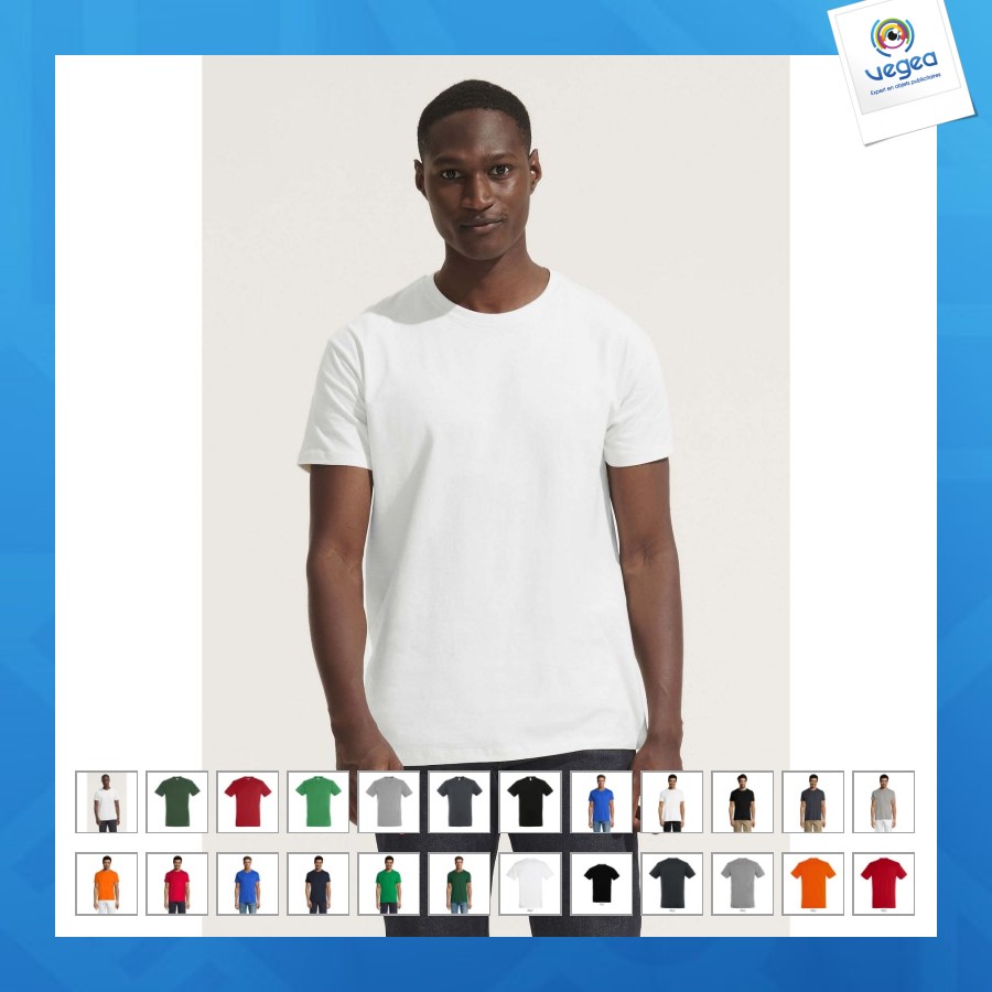 T-shirt personalizable manches courtes 1er prix titan