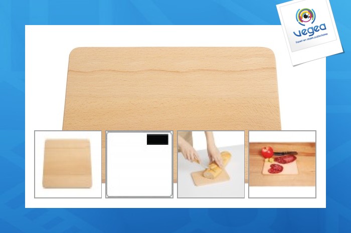 Tabla de cortar personalizable wooden edge