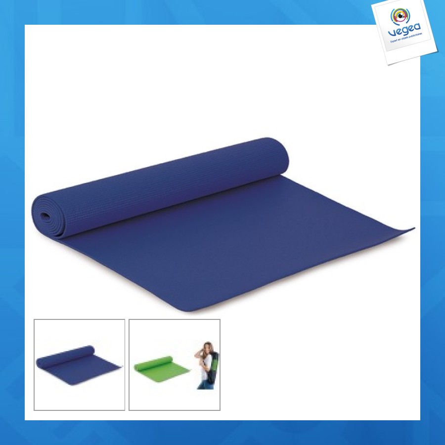 Tapis de yoga personalizable en eva et polyester