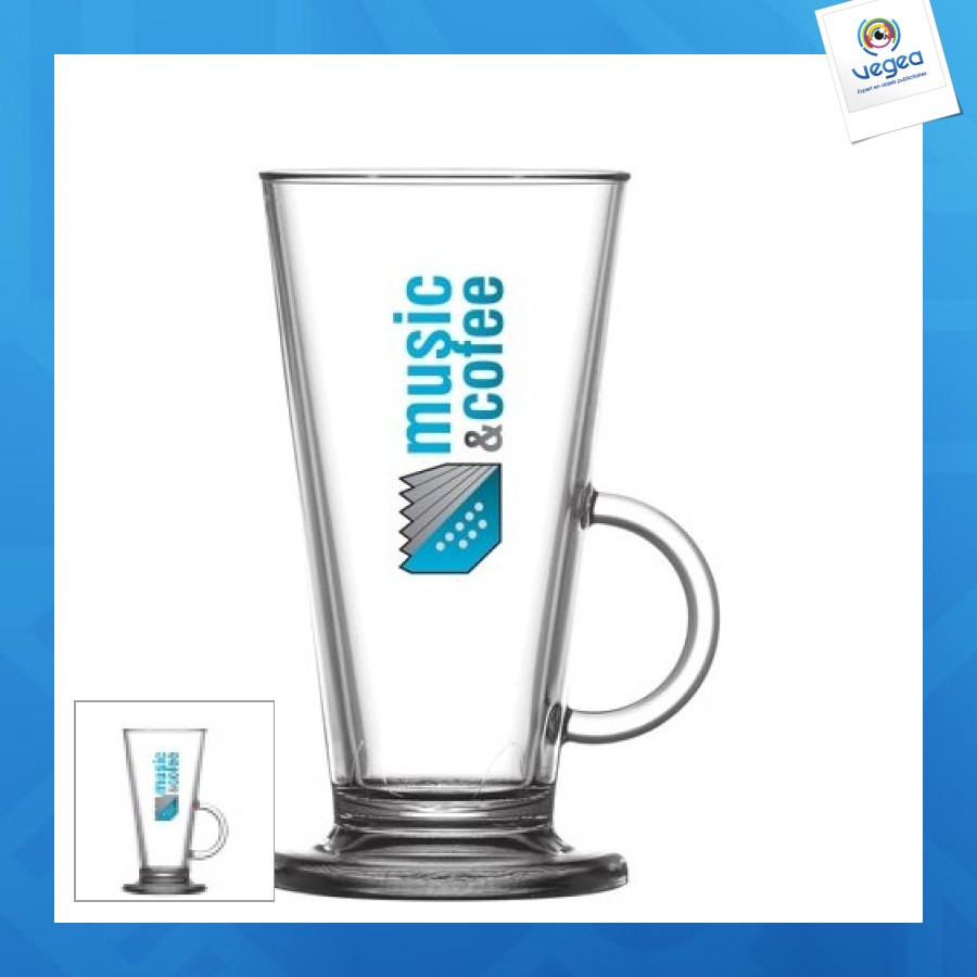 Tasse personalizable à café réutilisable en plastique 237ml/8oz