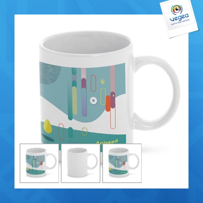 Taza de cuatro colores estándar