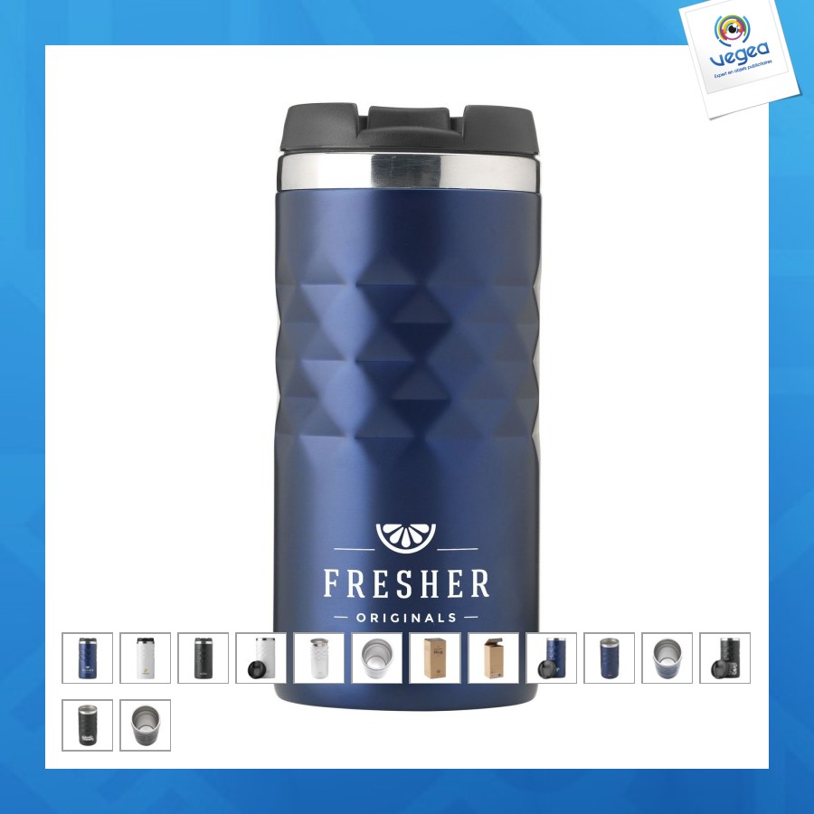 Taza geométrica rcs acero reciclado taza iso 280 ml
