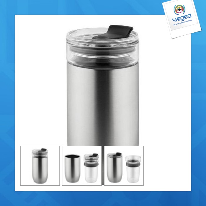 Taza isotérmica 2 en 1 - metmaxx