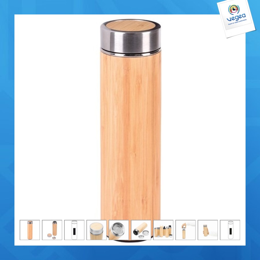 Taza isotérmica bamboo go