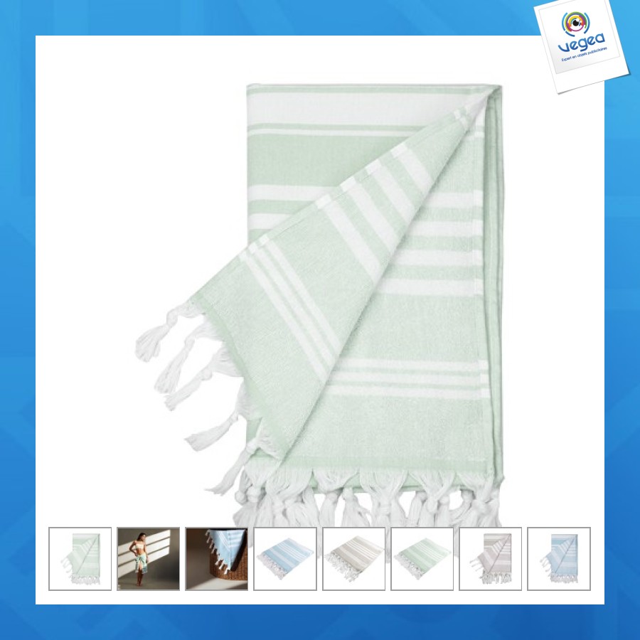 Toalla fouta personalizable caimán