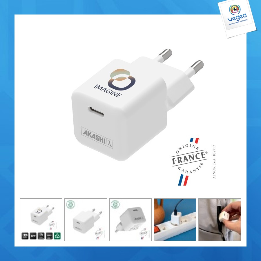 Toma de corriente blanca 30w origen francia garantizado