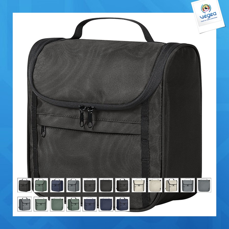 Trousse de toilette recyclée halfar de promoción