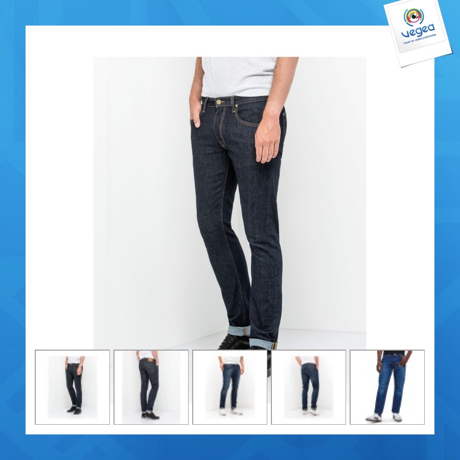 Vaqueros luke slim tapered para hombre