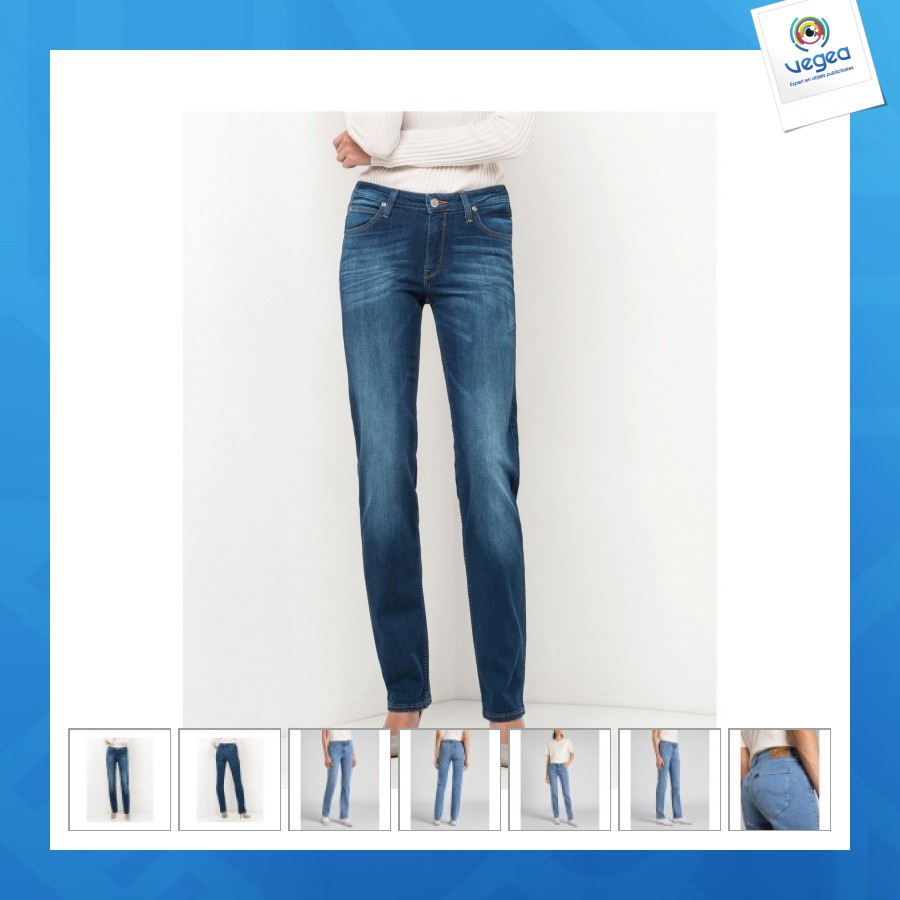 Vaqueros rectos marion para mujer