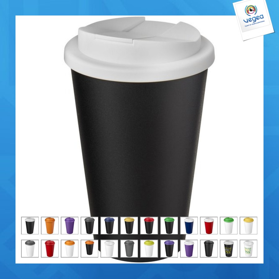Vaso aislante de plástico reciclado