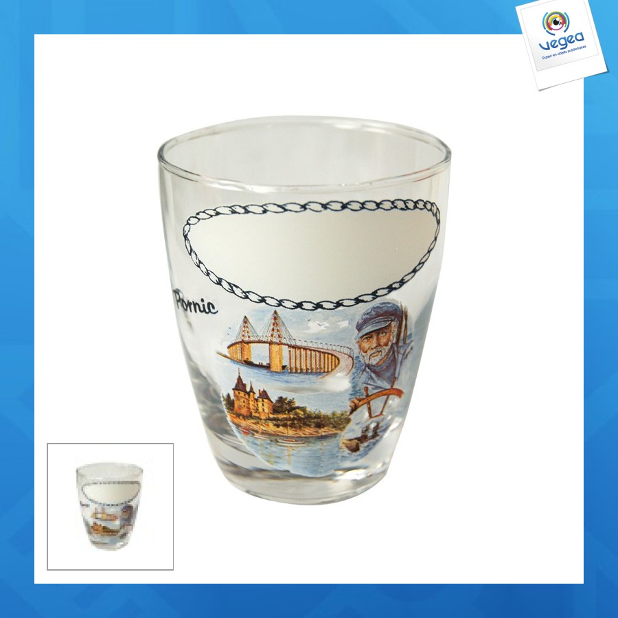 Vaso de agua de promoción 25 cl