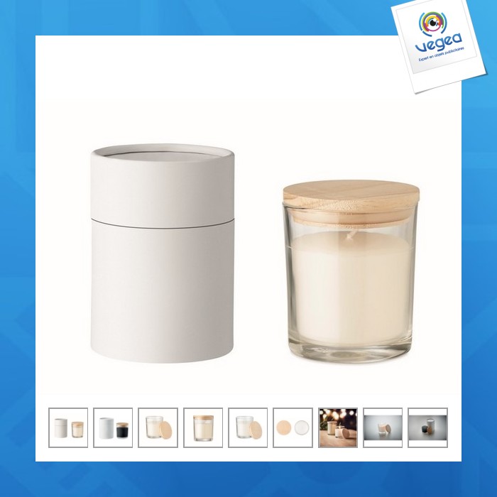 Vela de promoción con aroma a vainilla