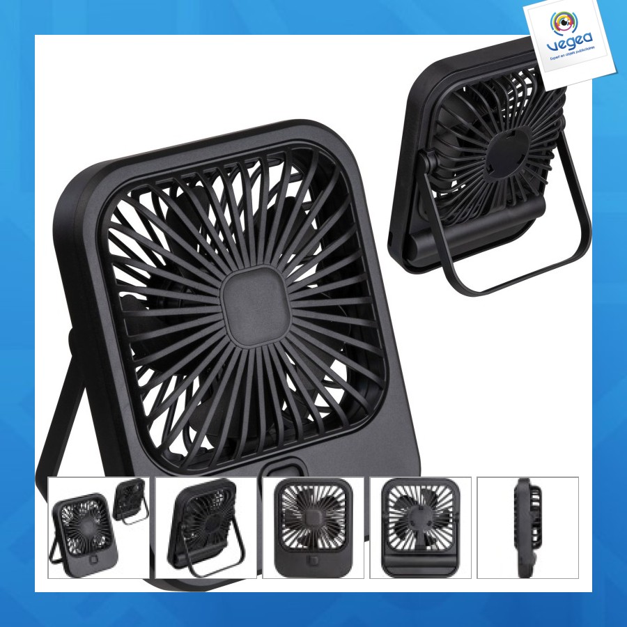 Ventilateur de table de promoción avec batterie