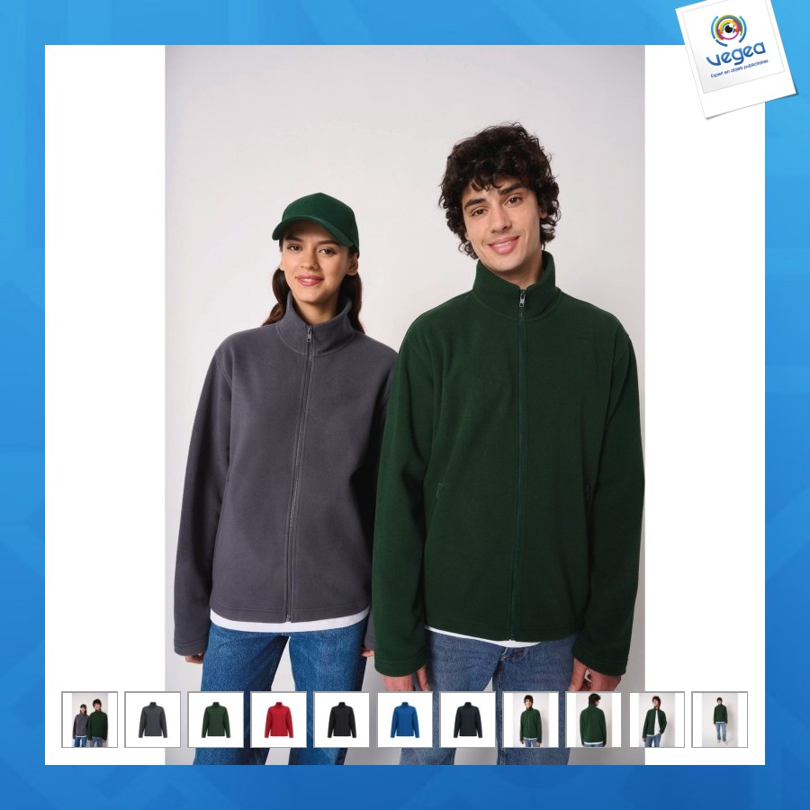 Veste polaire personalizable unisexe