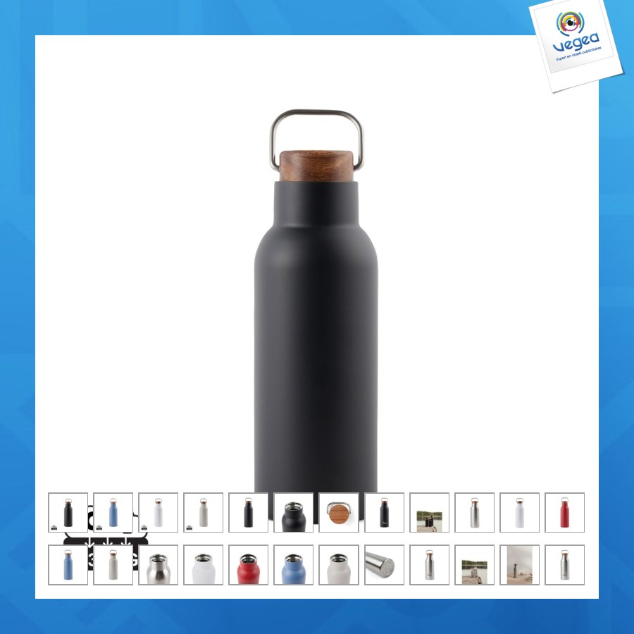 Vinga bouteille isotherme de promoción 580ml en acier rcs ciro
