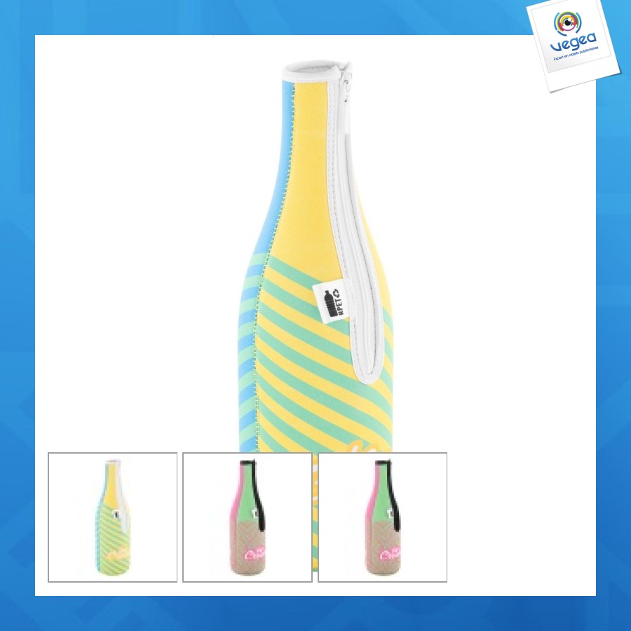 Vinoprint vinoprint rpet funda aislante para botella de vino