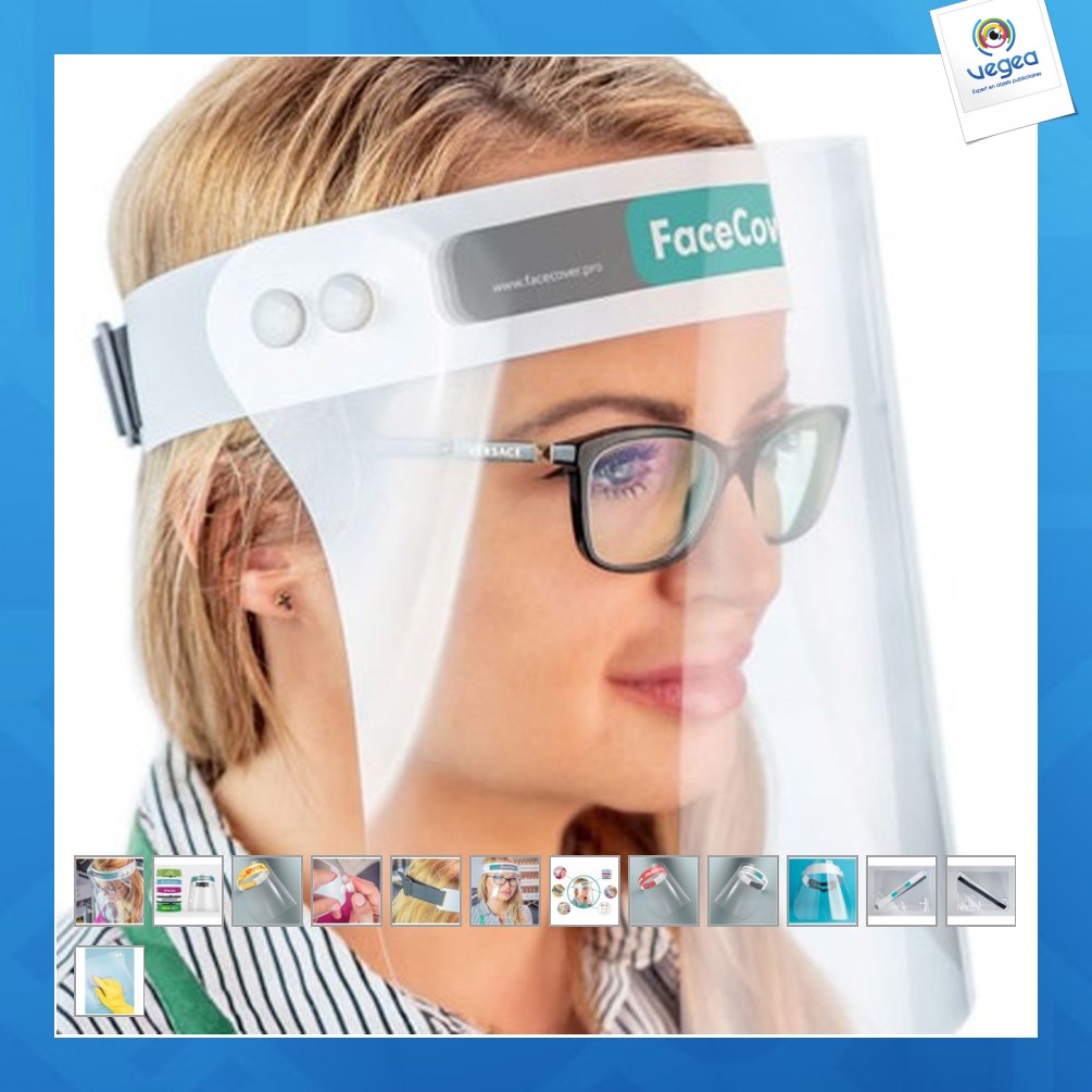 Visor de protección de promoción