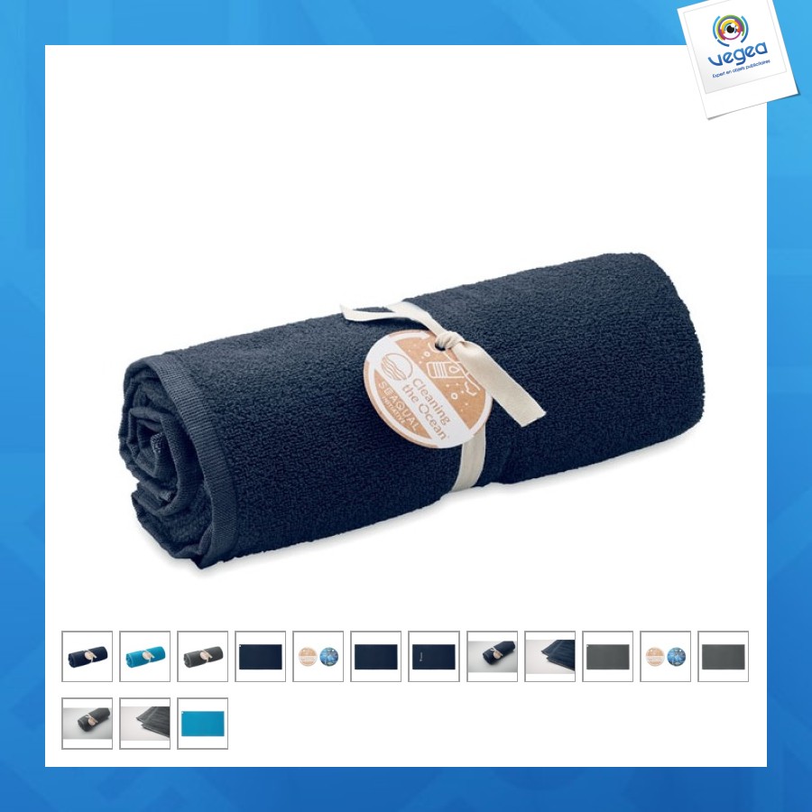 Water - seaqual® serviette 100x170cm