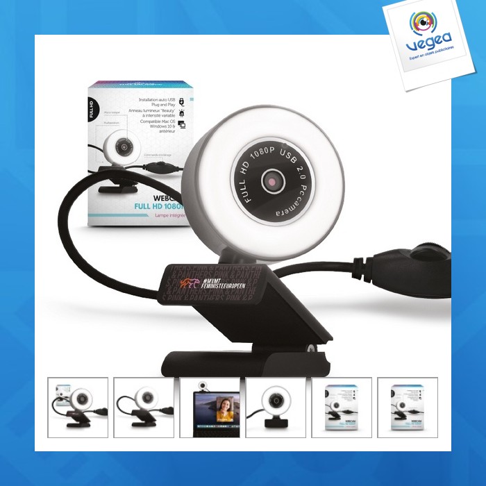 Webcam personalizable cámara full hd 1080p